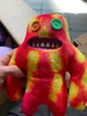 М'яка іграшка Фуглер Fuggler Monster Red Yellow Sasquoosh Laboratory Misfits Червоно-Жовтий Саскуш - зображення 2