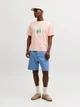 Шорты джинсовые короткие мужские Jack & Jones 12289725 S Blue Denim (5715830824980) - изображение 6