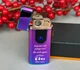 USB запальничка на зарядці та Газова з персональним гравіюванням, Чорна металева юсб з текстом подарунок. 33421G-6 (6) - зображення 7