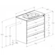 Шафа з раковиною Roca Alpine Unik 800 A852017464 - зображення 2