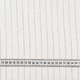 Тканина льон костюмний білий у чорну смужку (200г/м.кв130см пог.м) 189739 - зображення 3
