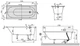 Ванна Villeroy & Boch Oberon Solo 170х75x45 см (UBQ170OBE2V-01) - изображение 3