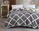 Турецьке муслінове покривало Zeron JACQUARD exclusive 230х250 Vivus Indigo - зображення 1