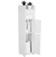 Вузька шафа для ванної кімнати та туалету PK-01 80cm*15cm*15cm підлогова, вологостійка, біла - зображення 1