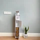 Вузька шафа для ванної кімнати та туалету PK-01 80cm*15cm*15cm підлогова, вологостійка, біла - зображення 2