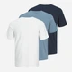 Набор футболок хлопковых длинных мужских Jack & Jones 12297800 XL 3 шт White (5715868528751) - изображение 8