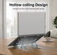 Подставка настольная для планшета / ноутбука или MacBook (лыжи) алюминиевый P1 Pro - изображение 2
