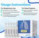 Naveh pharma Hypertonic Saline RSV 7% Гипертонический солевой раствор для гигиены дыхательных путей 25 шт. по 5 мл - изображение 6