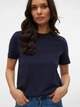 Футболка хлопковая женская Vero Moda 10316991 S Night Sky (5715613356967) - изображение 3