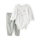 Комплект Carter's 2в1 боді, штани для дівчинки 69-72 см (1U066910_9M) - зображення 1