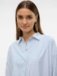 Рубашка оверсайз женская Vero Moda 10319825 L Bright White (5715669091867) - изображение 3