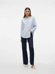 Рубашка оверсайз женская Vero Moda 10319825 L Bright White (5715669091867) - изображение 4