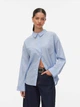 Рубашка хлопковая оверсайз женская Vero Moda 10324629 XL Brunnera Blue (5715867890811) - изображение 1
