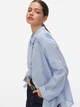 Рубашка хлопковая оверсайз женская Vero Moda 10324629 XL Brunnera Blue (5715867890811) - изображение 5