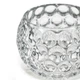 Свічник скляний Ice Bubble прозорий 9,5см (3007189) - зображення 3