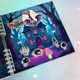 Подарочный бокс Monster High Монстер Хай альбом на липучках для девочек 20 см, наклейки и раскраска 5 кукол - изображение 10