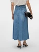 Юбка джинсовая длинная летняя женская Vero Moda 10326711 S Light Blue (5715675562924) - изображение 2
