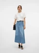 Юбка джинсовая длинная летняя женская Vero Moda 10326711 S Light Blue (5715675562924) - изображение 3