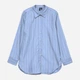 Рубашка хлопковая оверсайз женская Vero Moda 10336329 XS Hydrangea (5715826807713) - изображение 5
