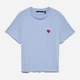 Футболка хлопковая женская Vero Moda 10341351 XL Brunnera Blue (5715867308613) - изображение 5