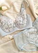 Женский сетчаcтый комплект белья из бюстгальтера и трусиков Spring Elegance (2015-85B-03) Фисташковый 85B No Brand - изображение 7