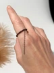 Кольцо гранат с цепочкой (натуральный камень) - изображение 3