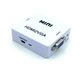 Конвертор HDMI to VGA/перехідник HDMI to VGA Video Converter 1080p Full HD HDMI2VGA - зображення 2