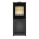 Стальная печь-камин на дровах KAWMET HARITA S15v L-Box Decor 5.7 кВт - изображение 7