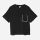 Футболка хлопковая женская Vero Moda 10342355 L Black (5715867585632) - изображение 5