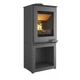 Стальная печь-камин на дровах KAWMET HARITA S15i S-Box 6.5 кВт - изображение 5