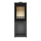 Стальная печь-камин на дровах KAWMET VENUS S16 L-Box Decor 9.5 кВт - изображение 6