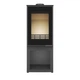 Стальная печь-камин на дровах KAWMET VENUS S16 S-Box Decor 9.5 кВт - изображение 7