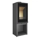 Стальная печь-камин на дровах KAWMET VENUS S16 S-Box Decor 9.5 кВт - изображение 8