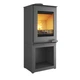 Стальная печь-камин на дровах KAWMET HARITA S15v S-Box 5.7 кВт - изображение 3