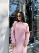 Женское платье вязаное розовое 42-56 с1524.5060 - изображение 3