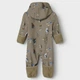 Комбинезон Name it Softshell Cozy Day, цвет коричневый, размер 50/56 (253.13240632.SMIN) - изображение 3
