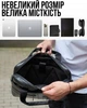 Портфель для ноутбука 38х28х8 / офисная кожаная сумка / вместительный дипломат на работу, черная - изображение 6