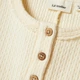 Полукомбинезон Lil'Atelier Rowan, цвет бежевый, размер 98 (251.13240798.TURT) - изображение 4