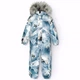 Зимовий термокомбінезон Molo Polaris Fur Polar Bear Joy, колір блакитний, розмір 116 (5W24N204.9111) - зображення 1
