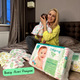Підгузки Offspring Wondermelon, розмір M, 6-10 кг, 42 шт. (DP-OI-FAT-M42P-WML) - зображення 2