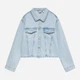Куртка джинсовая женская Vero Moda 10342886 S Light Blue (5715832753448) - изображение 5