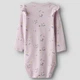 Боді Name it Lise Pink, колір бузковий, розмір 80 (251.13240954.LLIL) - зображення 2