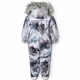 Зимний термокомбинезон Molo Pyxis Fur Bison, цвет голубой, размер 86 (5W25N105.9368) - изображение 4