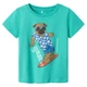 Футболка Name it Go surf, цвет бирюзовый, размер 92 (251.13241419.TURQ) - изображение 1