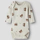 Боди (3 шт.) Name it Buddy Bear, цвет бежевый, размер 62 (13252391.PSTO) - изображение 6
