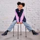 Ботинки Viking Equip Mid WP Dark Grey, цвет черный, размер 30 (253.54675.0091) - изображение 4