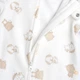 Махровый комбинезон Chicco Tiny Bear, цвет белый, размер 56 (091.00891.064) - изображение 2