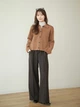 Кардиган вязаный женский Uniqlo 986878876 XS Коричневый (1159856474) - изображение 10