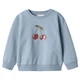 Свитшот Name it Helene Blue, цвет голубой, размер 92 (251.13239980.SBLU) - изображение 1
