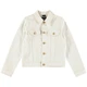 Джинсовий жакет Molo Heidi Crisp White, колір білий, розмір 128 (5S25M304.5474) - зображення 1